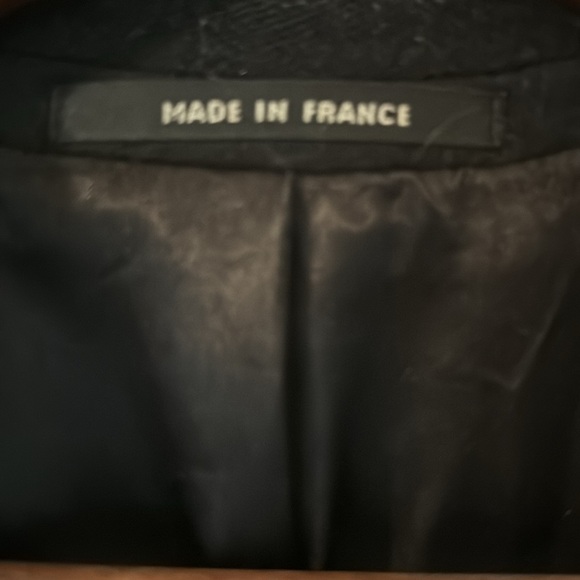 Ted Lapidus Paris, Vintage cashmere wool long coat, made in France incredible!! - Picture 4 of 7